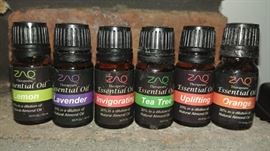 ZAQ essential oils (NEW SEALED)   -- DINING ROOM