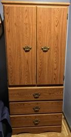 armoire  -- BLUE BEDROOM