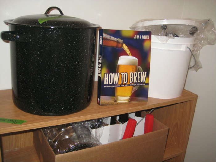 need a drink? how about making it yourself . new home brew kit