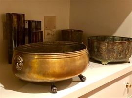 Copper and metalware.