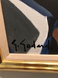 Gabriel Godard signature. 