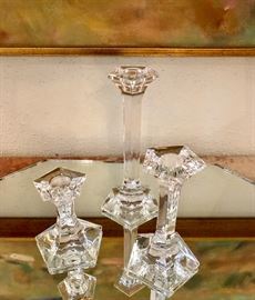 Reidel candlesticks