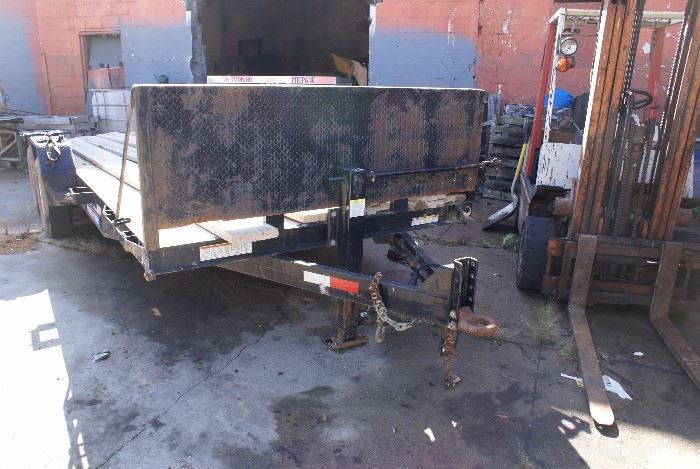 Commercial Flatbed Trailer