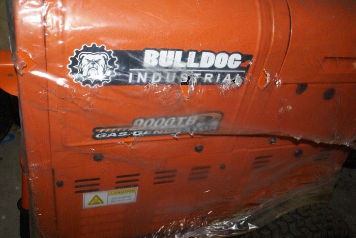 BULLDOG 9000TB Gas Generator "NEW"