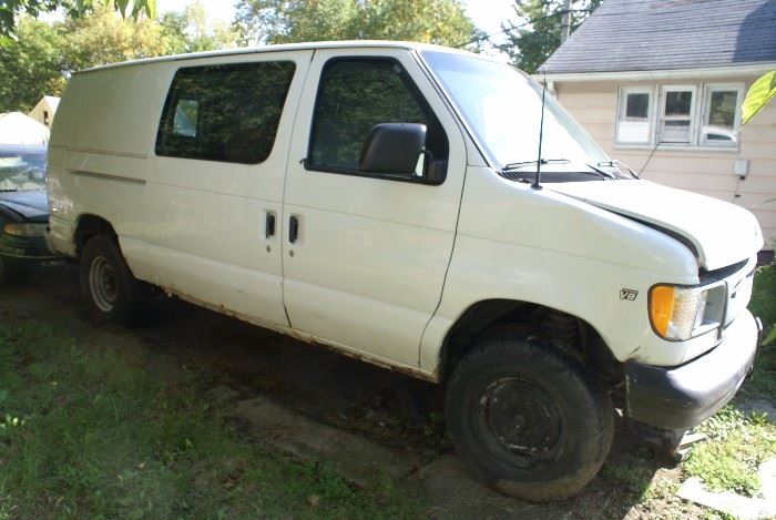 E-350 Work Van w/Furnace & Generator