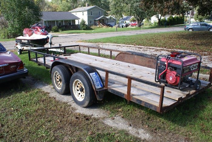 18ft Flatbed Trailer