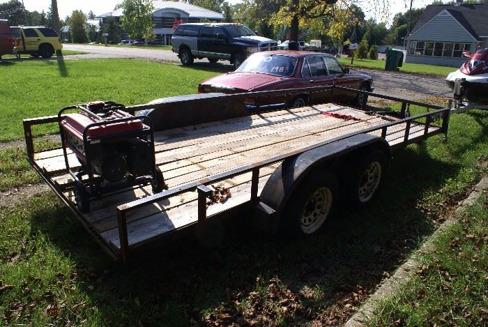18ft Flatbed Trailer