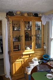 Oak China Cabinet