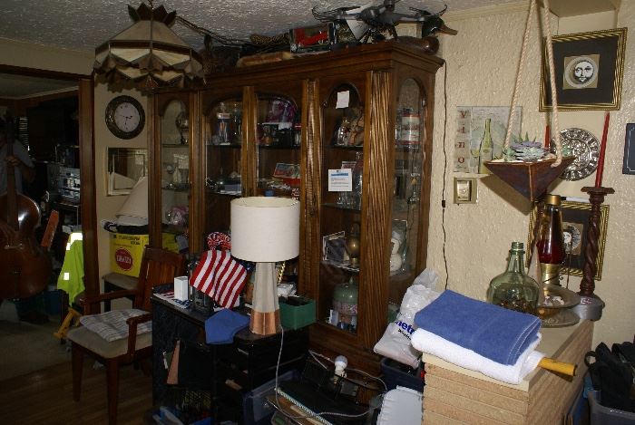 Walnut China Cabinet