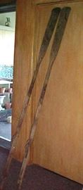 WOODEN BOAT OARS