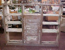 PRIMITIVE SHELF UNIT