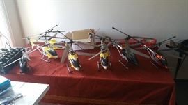 Remote helicopters