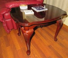 Pair Mahogany End Tables