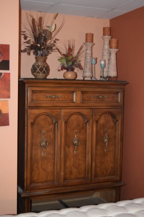 Cabinet with Home Decor