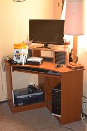 Computer Desk, Computer, & Accessories
