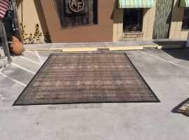 Espresso Black Area Rug; 12' x 15'; Made in Egypt by Mystique; $400; ref #: 19912