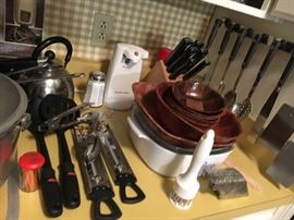 Vintage kitchenware.