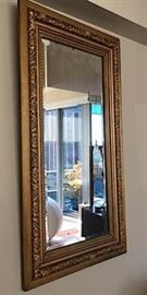 Ornate Gold Framed Mirror