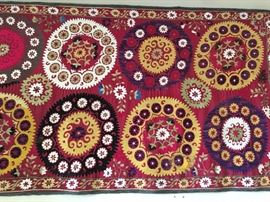 Stunning Ornate Floral Tapestry