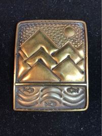 Metalwork Brooch