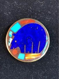 Northwest Artist Stone Brooch