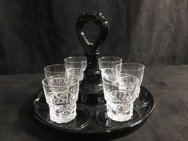 Black Depression Glass