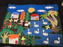 Folk Art Needlepoint