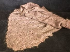 Mohair Throw or Shawl