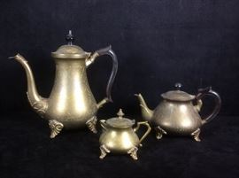  Brass Tea Service