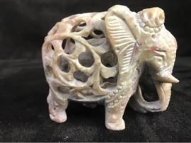 Soapstone Carved Elephant