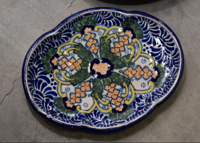 Mexican Pottery Platter / Dish