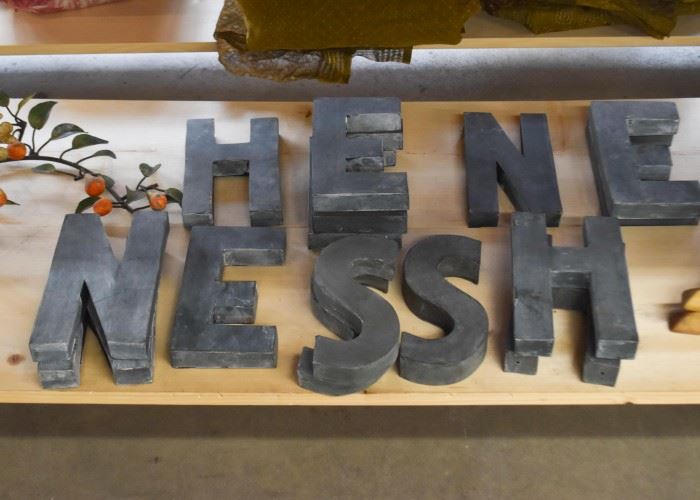 Metal Sign Letters