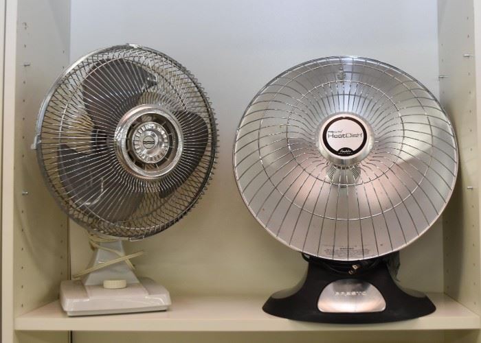 Oscillating Fan, Heater / Heat Dish