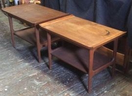 1960s Japanese Teak Side Tables