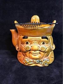 Japanese Toby Mug Cookie Jar