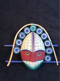 Signed Doug Inga Aleut Style Mask