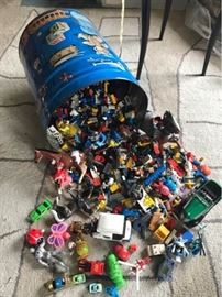  Large Tin of Legos