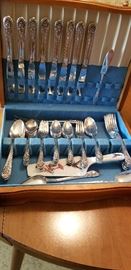 Plated utensil set, great for all your company during the holidays