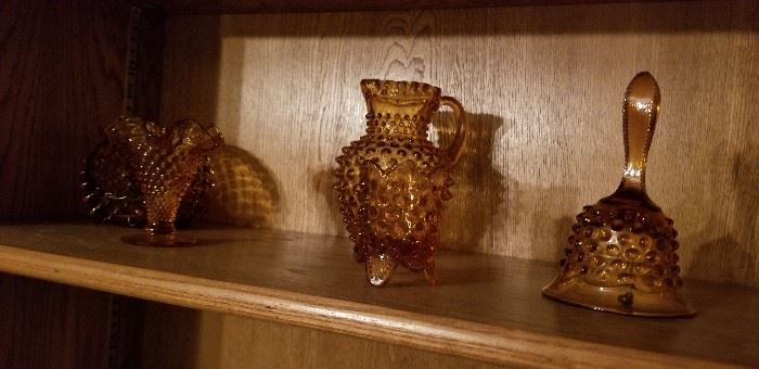 Hobnail glass