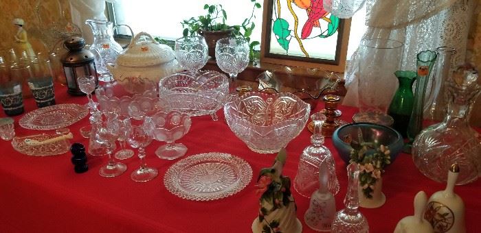 Lots of crystal and other goodies