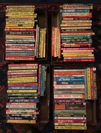 Amazing collection of 1940s-1950s Western pulp fiction. Great condition.