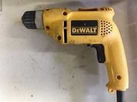 Dewalt 3/8" electric drill 