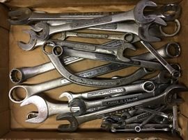 Assorted Craftsman wrenches 