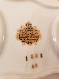 Eberthal Bavaria Bone China 9pc Tea Set