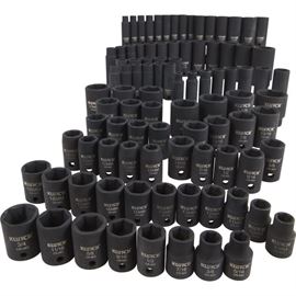1 Klutch Impact Socket Set 94Pc., 3 8in. 1 2in. ...