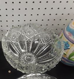 Cut Glass Bowl 