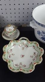 Old Hand Painted Set 