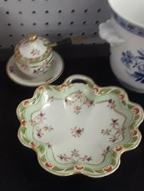 Old Hand Painted Set 