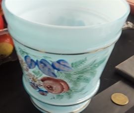 Antique Hand Painted Vase 