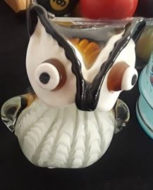Art Glass Owl 